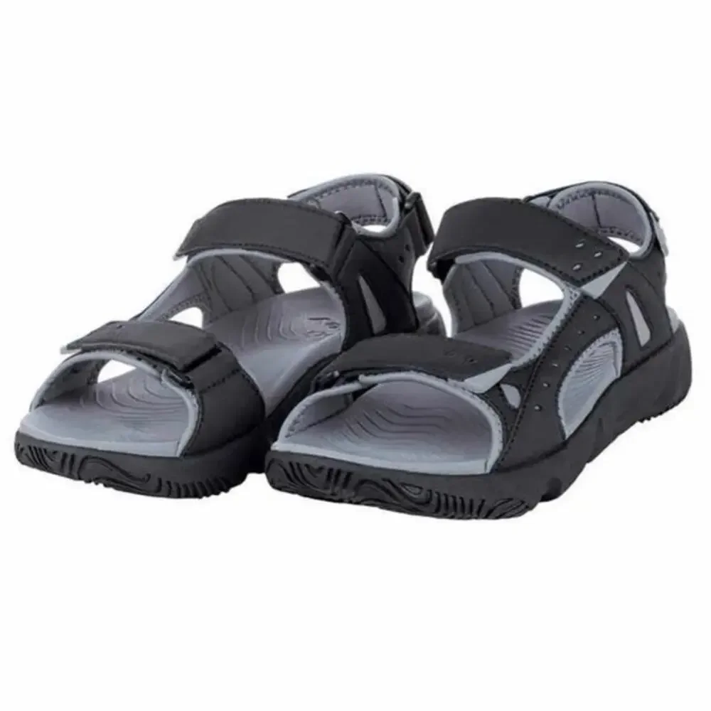 NWOT Hurley ODESSA Black/Gray Sport Strap Sandals Men's Size 10M Hiking Outdoors